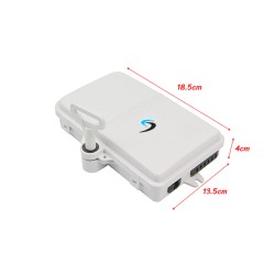 ODB Box กล่องพักสายไฟเบอร์ออฟติก 6 Core Outdoor