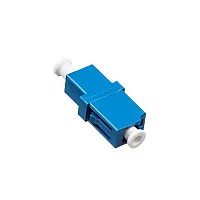 ตัวต่อหัวไฟเบอร์ LC-LC (UPC) SX SM BLUE