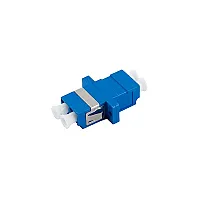 ตัวต่อหัวไฟเบอร์ LC-LC (UPC) DX SM BLUE