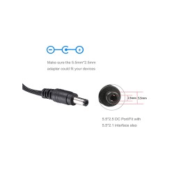 Adapter 52V/2A สำหรับ PoE Switch 4/8/12 Port Adapter 52V/2A สำหรับ PoE Switch 4/8/12 Port