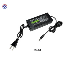 XJ Adapter DC CCTV 12V/5A รุ่น 1250