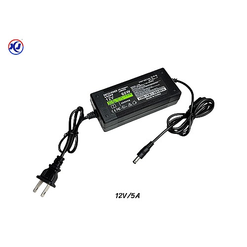 XJ Adapter DC CCTV 12V/5A รุ่น 1250