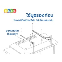 BDEE ขาทีวีตั้งโต๊ะคุณภาพสูง รุ่น S19 ขนาด 32-65 นิ้ว