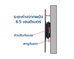 ขาแขวนทีวี ขนาด 65-100 นิ้ว BDEE รุ่น WA-09