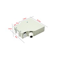 DIN Rail Terminal Box SC/APC Indoor 6 Core