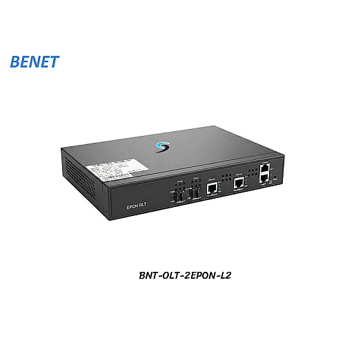 BENET EPON OLT L2 1G 2 PON รุ่น BNT-OLT-2EPON-L2