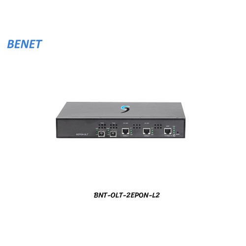 EPON OLT 2 PON Layer 2 BENET รุ่น BNT-OLT-2EPON-L2