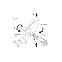 LINK คีมอัดหัว BNC, RG6 ชนิดกันน้ำ รุ่น TC-2315 LINK คีมอัดหัว BNC, RG6 ชนิดกันน้ำ รุ่น TC-2315