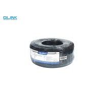 GLINK สาย RG6 พร้อมสายไฟ AC ชีลด์ 95% (100M) GLINK สาย RG6 พร้อมสายไฟ AC ชีลด์ 95% (100M)