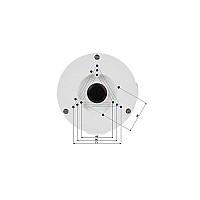 Dahua กล่องพักสายกันน้ำ IP66 รุ่น DH-PFA130-E