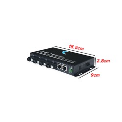 Gigabit Fiber Switch SC (B) 4 Port BIDI 3KM + 2GE