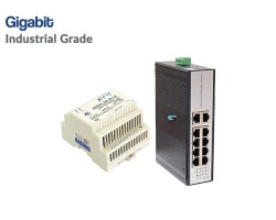 Gigabit Induatrial Switch HUB 10 LAN (Full)