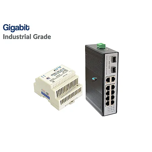 Gigabit IND Switch 10 Port + 2SFP Port (IND Power)