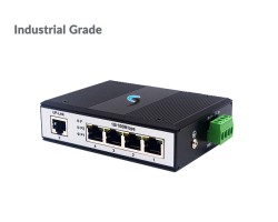 Industrial Switch 4 Port 10/100 + 1 LAN FE Uplink
