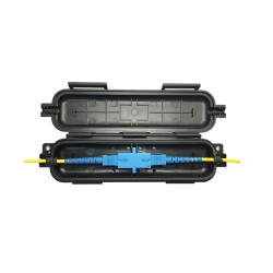 กล่องพักสายไฟเบอร์ออฟติก 1 Core Outdoor กล่องพักสายไฟเบอร์ออฟติก 1 Core Outdoor