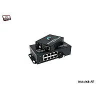 10/100 Fiber PoE Switch 1X8 Port 20KM