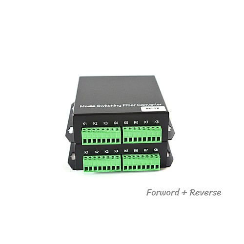 Dry Contact 4 Way Forword + Reverse Switch To Fiber