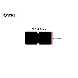 สายไฟเบอร์ออฟติก 1 Core OWIRE 2KM (ไม่มีสลิง)