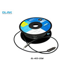 GLINK สาย HDMI ไฟเบอร์ออฟติก 4K@60Hz ยาว 20 เมตร