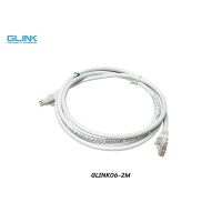 GLINK สายแลน CAT6 UTP สีขาว รุ่น GLINK06 (2M) GLINK สายแลน CAT6 UTP สีขาว รุ่น GLINK06 (2M)
