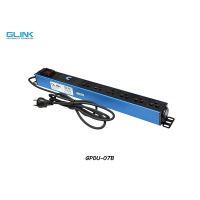 GLINK ปลั๊กไฟ 6 ช่อง สำหรับตู้แร็ค รุ่น GPDU-07B GLINK ปลั๊กไฟ 6 ช่อง สำหรับตู้แร็ค รุ่น GPDU-07B