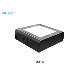 GLINK ตู้แร็คติดผนังทรงบาง รุ่น GWC-02 (สีดำ)
