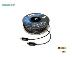 สาย HDMI ไฟเบอร์ออฟติก SGO 4K@60Hz ยาว 50 เมตร