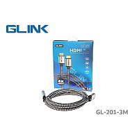 สาย HDMI GLINK เวอร์ชั่น 2.0 4K@60Hz ระยะ 3 เมตร