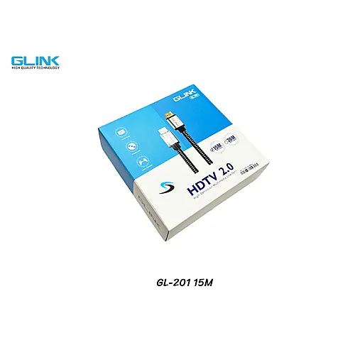 GLINK สาย HDMI 4K@60Hz รุ่น GL-201 (15M)