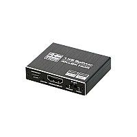 Mini Active HDMI Splitter 1X2 เวอร์ชั่น 2.0b 4K@60Hz