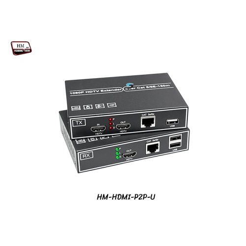 HDMI P2P Extender 1080p + USB ระยะ 150 เมตร