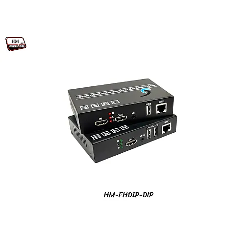 HDMI Matrix OVER IP Extender 1080p With USB KVM (150M)