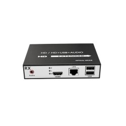 HDMI IP Extender 1080p + USB ระยะ 200 เมตร HDMI IP Extender 1080p + USB ระยะ 200 เมตร
