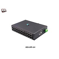 Industrial Gigabit Fiber Switch 24SFP Port + 2GE