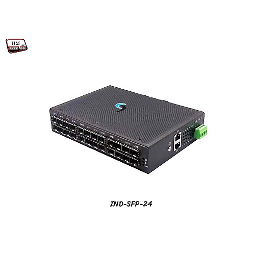 Industrial Gigabit (SFP) Fiber Switch 24 Port + 2GE