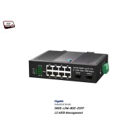 L2 Managed Gigabit IND Switch 8 Port + Uplink 2SFP L2 Managed Gigabit IND Switch 8 Port + Uplink 2SFP
