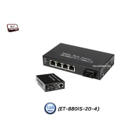 Media Converter 1X4 Port 10/100 Duplex 20KM Media Converter 1X4 Port 10/100 Duplex 20KM