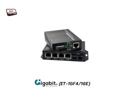 Gigabit Media Converter 1X4 Port SM Duplex 20KM