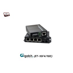 Gigabit Media Converter 1X4 Port SM Duplex 20KM