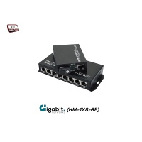 Gigabit Media Converter 1X8 Port SM BIDI 3KM Gigabit Media Converter 1X8 Port SM BIDI 3KM