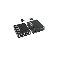 Media Converter 1X4 Port 10/100 Duplex 20KM