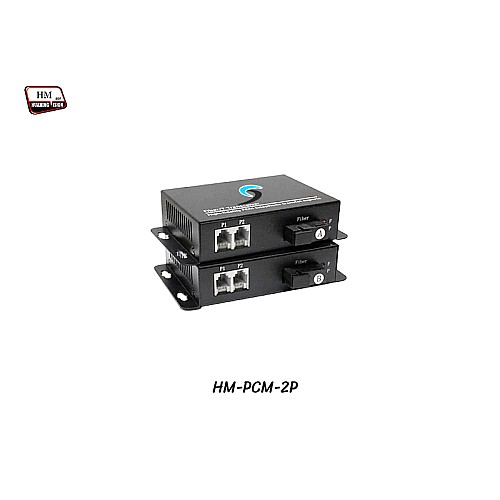 PCM Voice 2 Channel To Fiber Optic
