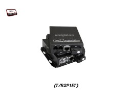 PCM Voice 2 Phone + 1 LAN 10/100 To Fiber Optic