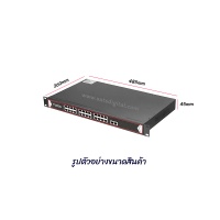 Gigabit PoE Switch 16GE POE + 2GE + 2 SFP (Rack)