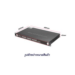 POE Switch 24FE POE /100 + 2GE + 1SFP (Rack)