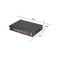 POE Switch 16 Port 10/100 + 2GE (small)