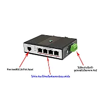Gigabit Industrial Switch Extender 5 Port
