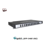 Gigabit Switch SFP 24 Port Uplink 2 Gigabit LAN