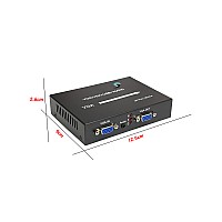 VGA To Fiber Extender 1080p 20KM (Loop Out)