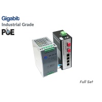 Gigabit Industrial PoE 4 Port + 2 SFP + IND Power Gigabit Industrial PoE 4 Port + 2 SFP + IND Power